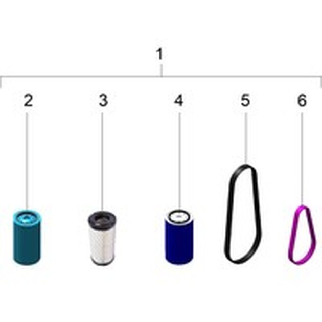 SERVICE KIT 1350 WITHOUT